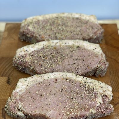 Lemon Pepper Pork Steaks