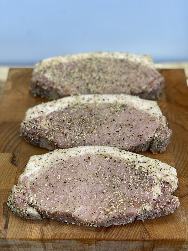 Lemon Pepper Pork Steaks