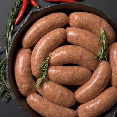 Welsh Dragon Sausages