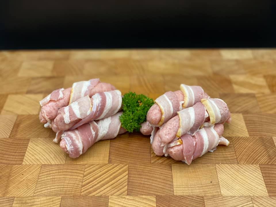 5 Pigs in Blankets large (chipolata size) Smiths Butchers