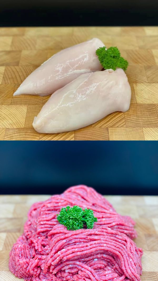 Chicken & Mince combo