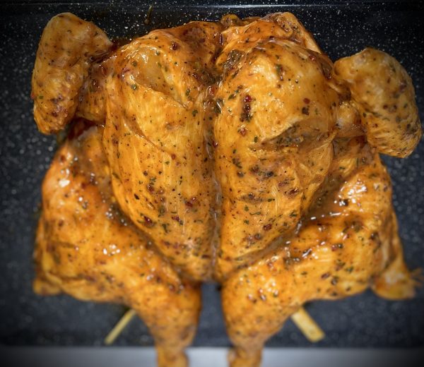 Marinated Spatchcock Chicken